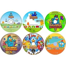  Galinha Pintadinha 6 Dvds - Coleção Completa - Envio Já