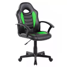 Silla Gamer Escritorio Oficina Ergonomica Tapizado Cuero 