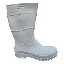 Bota Galocha Pvc Cano Longo Antiderrapante Limpeza Faxina 