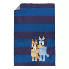 Bluey Cobija Manta Para Niños Microfibra, Azul, 157 X 229cm