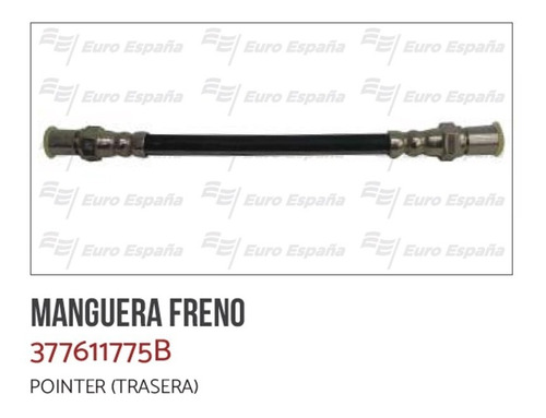 Manguera Freno Trasera Vw Pointer - B377611775b Euro Espaa Foto 2