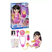 Boneca Baby Alive Oriental Bela Cuidados Médicos Acessórios