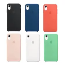 Capa Capinha Silicone Aveludada Color Compatível iPhone XR