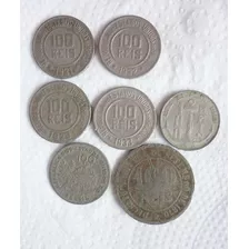 Coleção 100 Réis 1929, 1932, 1933, 1871 - Lote Moedas