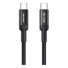 Cable Awei Cl-117t Tipo C A C 100w Negro