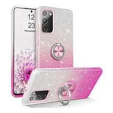 Bentoben Galaxy Note 20 Case 6.7inch, Sparkly Glitter Slim P