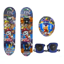 Skate Infantil C/ Acessorios Patrulha Canina 61cm 1515