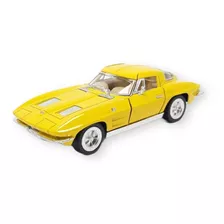 Miniatura Carro Antigo Corvette Sting Ray 1963 1/36 Promoçao