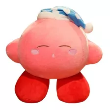 Brinquedo De Pelúcia Kirby Estrela 30cm Dormindo Fofa Nova