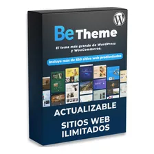 Tema De Wordpress Betheme + De 650 Sitios Web Prediseñados