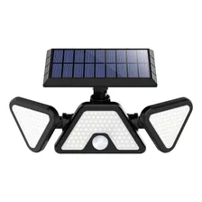 Luz Led Exteriores Recargable Energia Solar Sensor