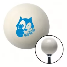 American Marfil Shift Knob Inserto Mm Azul Felix Gato Up