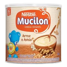 Mucilon Cereal Infantil Arroz E Aveia 400g