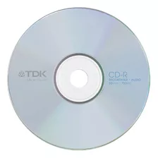 Cd-r Tdk Logo En Bulk Cerrado Por X100 Unid (no Imprimible)