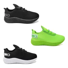 Tênis Infantil Masculino Combo Com 3 Pares Envio Imediato