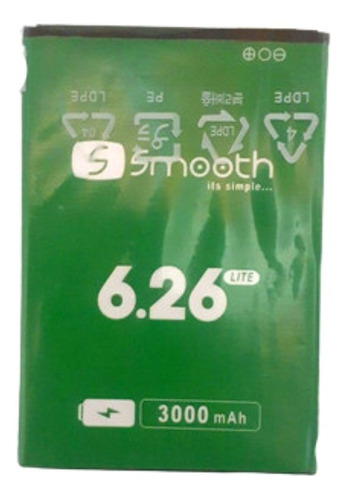 Bateria Pila Smooth 6.26 Lite Tienda Fisica