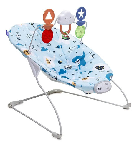 Bouncer Cosco Kids, Zeen, 0 A 13kg, Azul Elefante