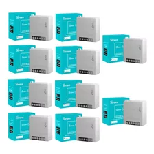 Kit 10 Sonoff Mini Diy Interruptor Inteligente De Duas Vias