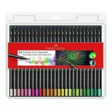 50 Colores Lápices Super Soft Faber Castell