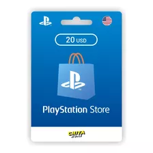 Tarjeta Psn Gift Card 20 Usd Región Usa 