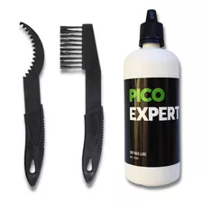 Pico Expert 120ml + Kit Escovas Para Limpeza Corrente Bike