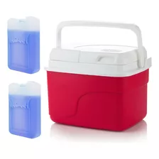 Cava Nevera Termica Portatil 6 Latas + Sustituto Hielo 