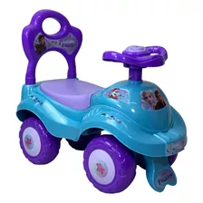 Montable Para Niños Frozen Carrito Correpasillos De 54 Cm Color Azul