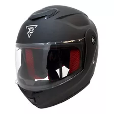 Casco Moto Abatible Gafas Negro Mate Cómodo Seguro + Regalo