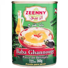 Baba Ghannouge Pasta De Berinjela Zeenny 360g