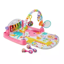 Fisher Price Deluxe Pataditas Piano Gimnasio Musical Bebe Color Rosa