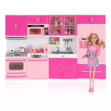 De My Modern Kitchen Mini Set Con Muñeca Kitchen To...