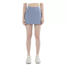 Minifaldas Casuales Activas En Forma De A Para Mujer, Tenis