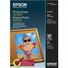 Papel Photo Paper Glossy 200g/m2 A4 C/20 Fls S041140 Epson