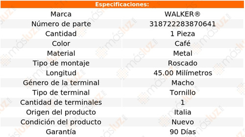 1- Bulbo Presin Aceite Mark Viii V8 4.6l 95/98 Walker Foto 5