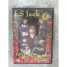 Dvd Ls Jack Ao Vivo Festival De Verao Salvador 2004 - Usado