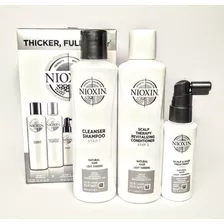 Kit Nioxin System 1 (3 Produtos) Sh 150+cond 150+tratamento