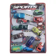 Brinquedo Kit 8 Carrinhos Carros Mcqueen Matte Carro Cars