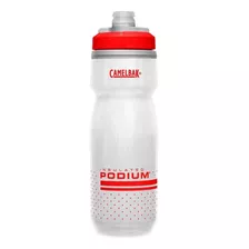 Garrafa Caramanhola Camelbak Podium Chill 620ml Amarela Bike Cor Branco E Vermelho