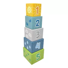 Torre Divertida Brinquedo De Madeira - Newart Toys