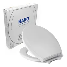 Haro | Asiento De Inodoro Redondo | Resistente Hasta 550 Li.