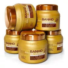 Kit 5 Banho De Verniz Forever Liss 250g