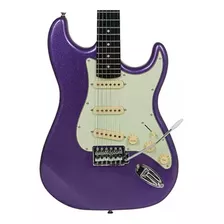 Guitarra Strato 3s Tg-500 Metalic Purple Tagima