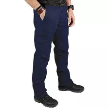 Calça Masculina Multiforce 8 Bolsos Azul / Bélica