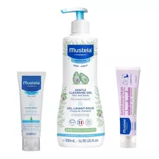 Pack Mustela Bebé Gel De Baño+ Hydra Facial+ Crema Rozaduras