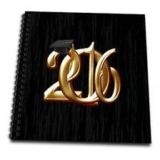 Cuadernos - 3drose Beverly Turner Graduation Design - Gold I