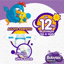 Fralda Premium Flexiprotect Galinha Pintadinha Babysec Sem Gênero M