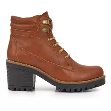 Borcego Cuero Mujer Briganti Bota Goma Invierno - Mcbo24699