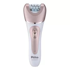 Depilador Philco Aqua Deluxe Plus Pdp02r - Branco E Rosa