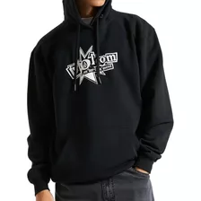 Moletom Volcom Canguru Ent Wt23 Masculino Preto