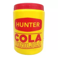 Pegamento Líquido Hunter Cola Vinílica 1 Kilo Color Blanco De 1kg